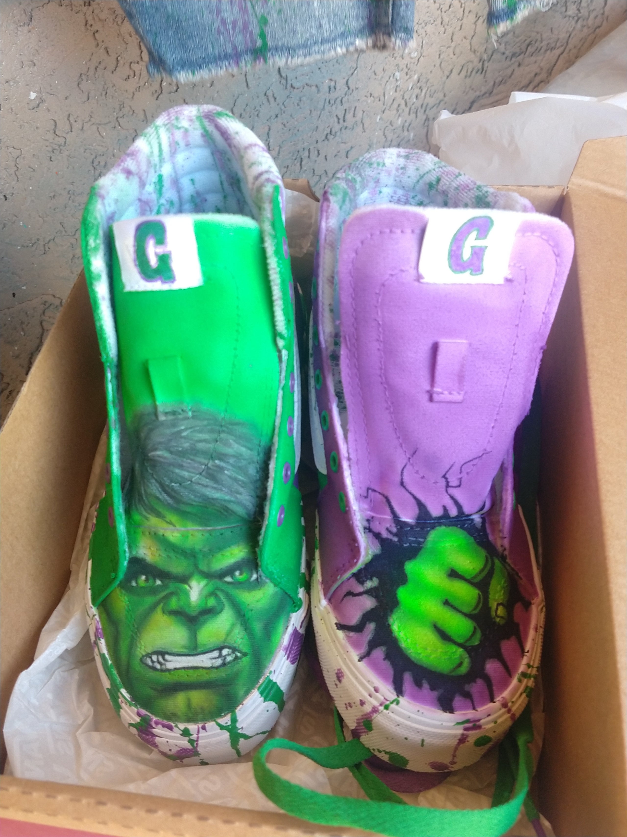 The hulk shoes store
